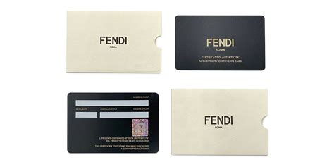 fake fendi ring|fendi authenticity card.